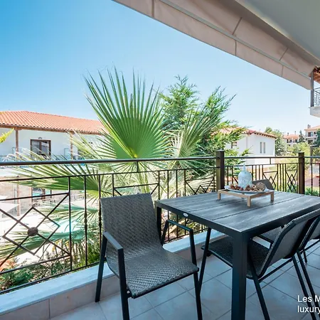 Les Maison Deluxe Superior By Rentalspro - Halkidiki 아파트 아피토스