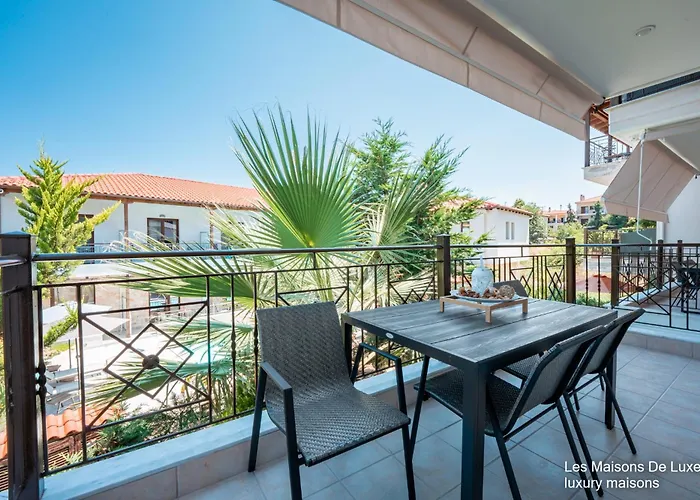 Les Maison Deluxe Superior By Rentalspro - Halkidiki Apartamento Áfitos
